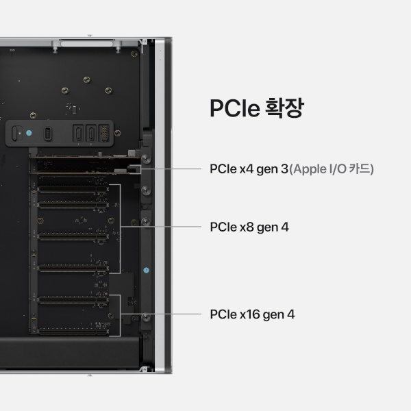 CTO / Rack / M2 Ultra / 24코어 CPU / 60코어 GPU / 64GB 메모리 / 1TB SSD
