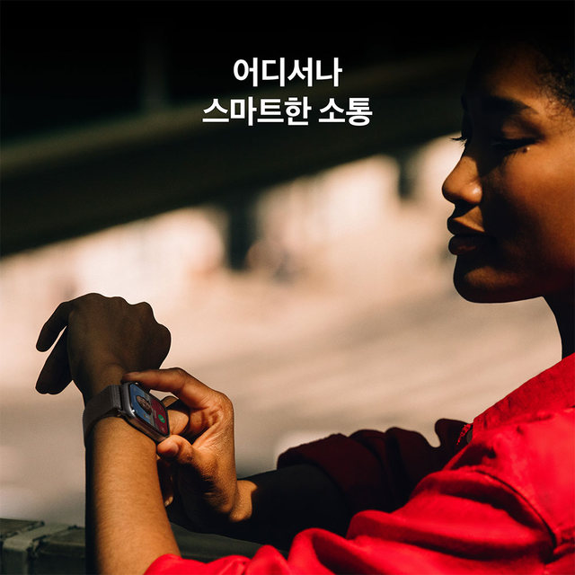 [MEQW4KH/A] GPS / 42mm / 스페이스 그레이 알루미늄 / 블랙 스포츠밴드 S/M